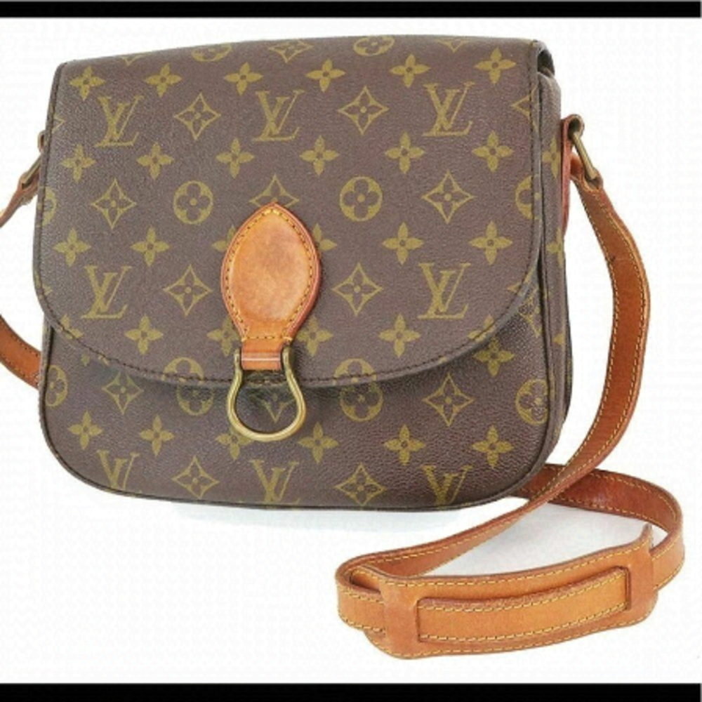 (Host pick) 100% Authentic LOUIS VUITTON Saint Cloud GM Monogram Shoulder Bag